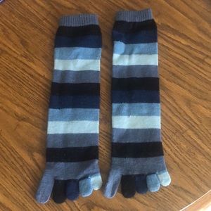 Vintage toe socks